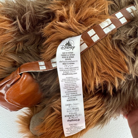 Disney CHEWBACCA STAR WARS Plush Toy 16” tall - Picture 4 of 16